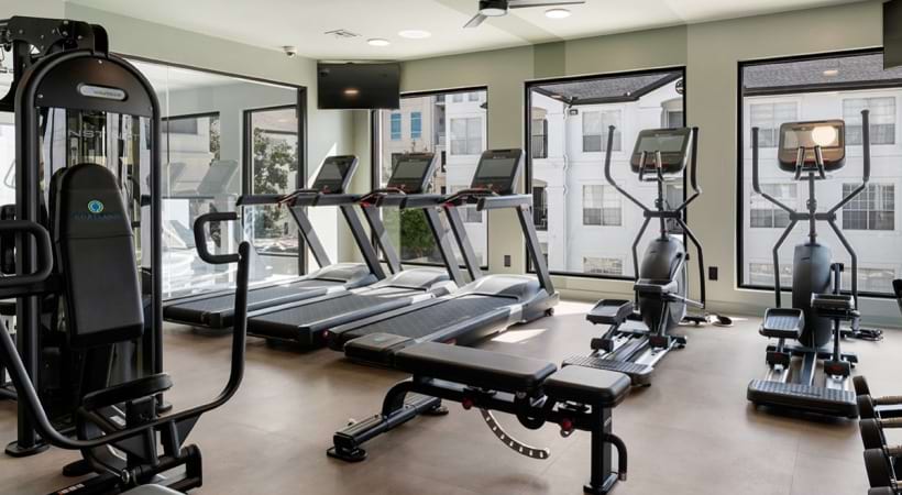 Fitness Center at Our Apartments in the Montrose Area