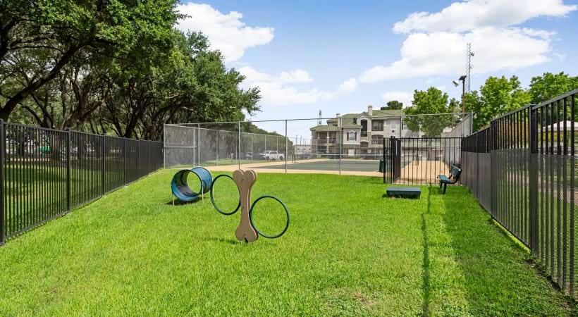Dog Park at Our Houston, Texas Apartments on U.S. 290