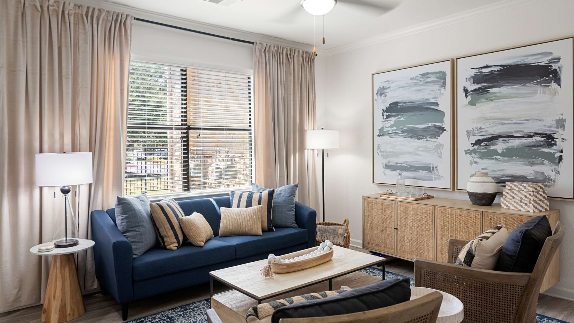Wood-Style Flooring in Our Spacious Apartments Near Southpark Meadows