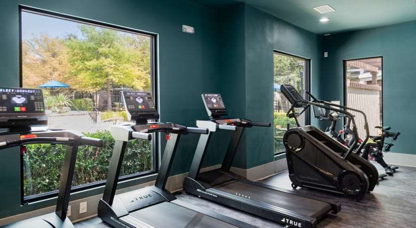 24/7 Fitness Center at Our Southeast Austin Apartments