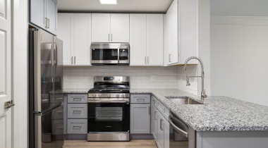 Granite Countertops in the Kitchen of Our Apartments Near Herndon, VA