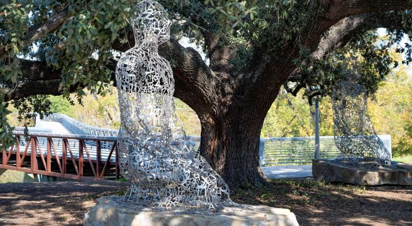 Modern Art Near Our Allen Parkway Apartments