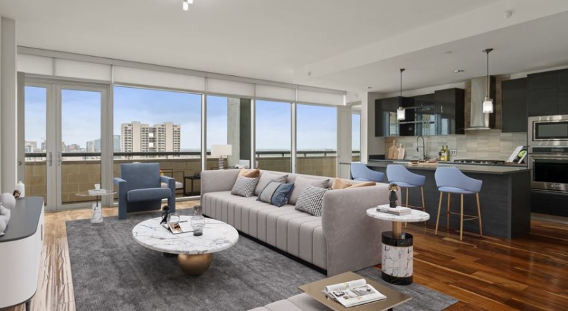 Spacious Living Space in Our Apartments on South Main in Houston, Texas