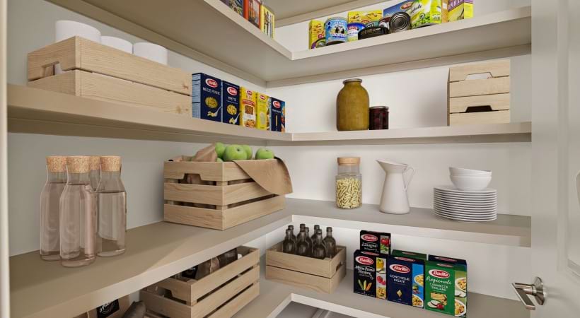 Walk-in Pantry in Our Apartments in Houston, TX Near Texas Southern University
