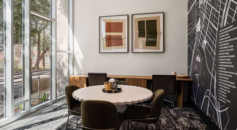 Private Work Space at Our Apartments Close to Texas Southern University
