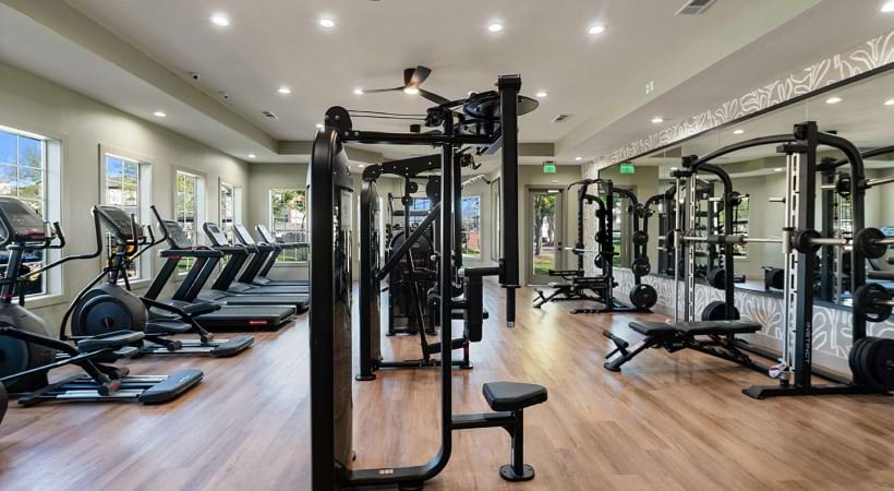 Fitness Center at Our Apartments on 1960 in Houston