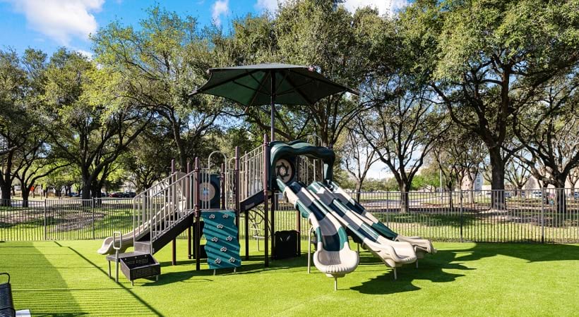 Playground at Our Modern Apartments in Cy-Fair ISD