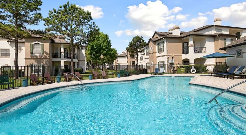 Resort-Style Pool at Our Wortham Apartments
