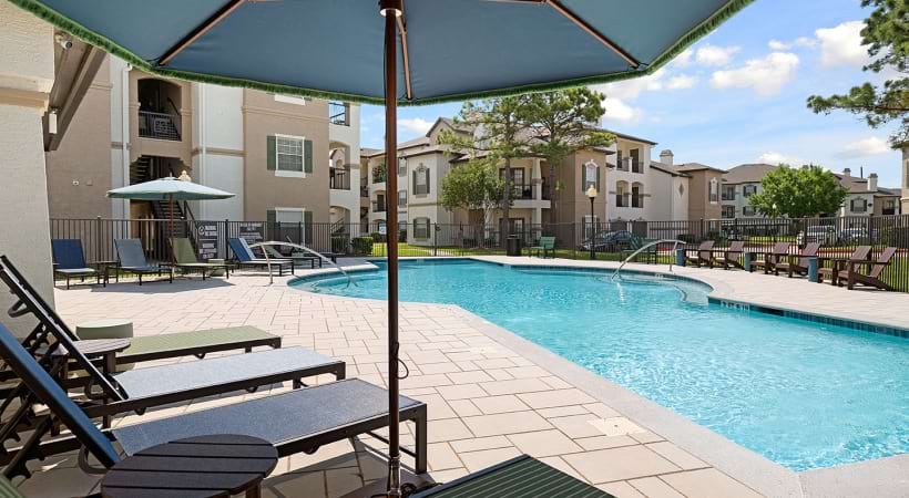 Resort-Style Pool at Our Apartments Near Lone Star Cy Fair