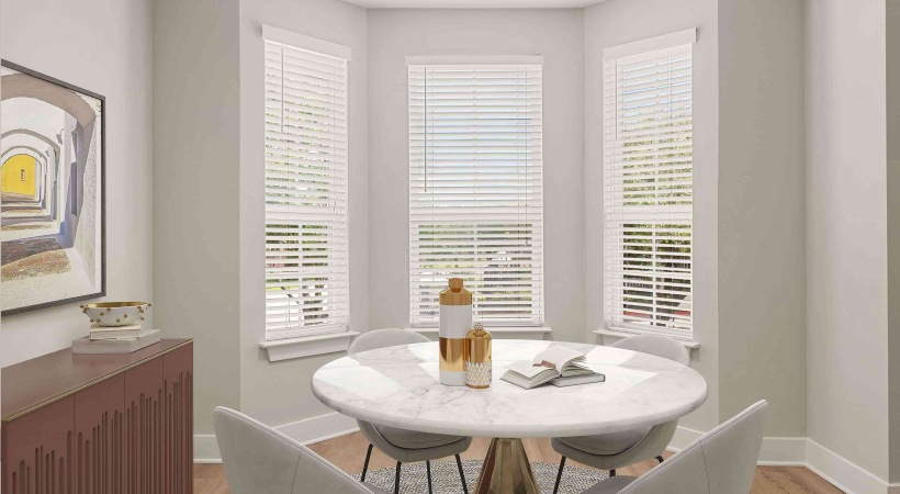 Bay Window in the Dining Area of Our Apartments in League City