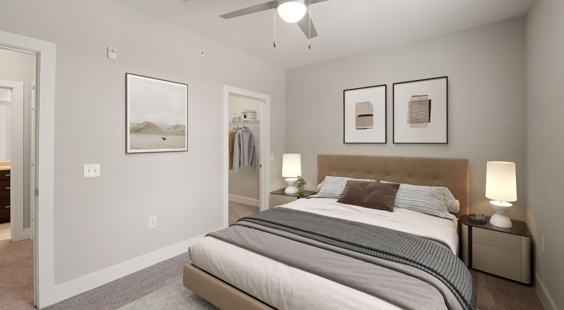 Bedroom in Our Pet-Friendly Apartments in League City, TX