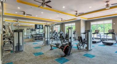 24/7 Fitness Center at Our Wedgewood Village Apartments 
