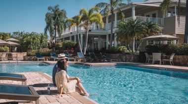 Residents Enjoying the Resort-Style Pool at Cortland Bowery