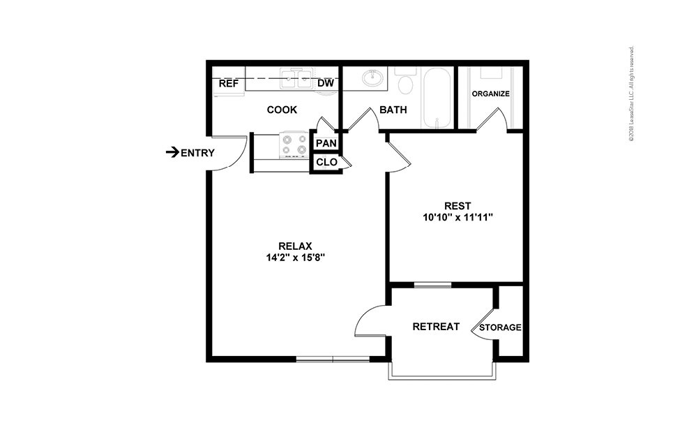 The Birch Floor Plan Vistas at Hackberry Creek