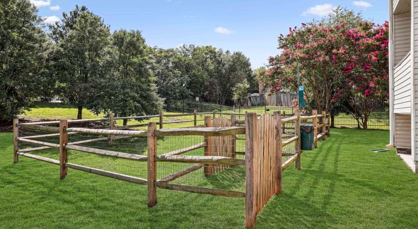 Leash-Free Bark Park at Our Apartments for Rent in Leesburg, Virginia