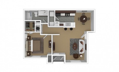 1, 2, and 3-Bedroom Apartments | Cortland Lake Lotus