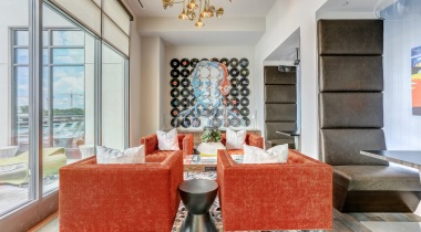 resident lounge are with natural light