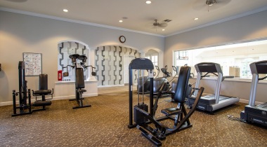 24/7 Fitness Center at Our Brier Creek Luxury Apartments