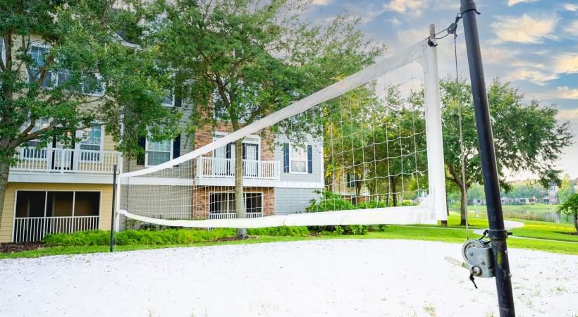 Sand Volleyball Court at Our USF Apartments in Tampa, FL