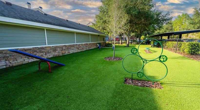 Leash-Free Bark Park at Our Fowler Ave. Apartments