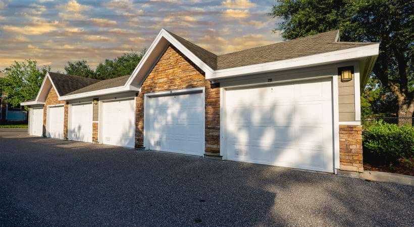 Detached Garages at Our Busch Gardens Apartments