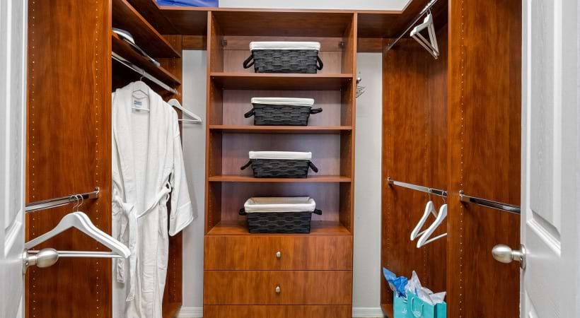 Spacious Walk-In Closet in Our Pet-Friendly Apartments in Tampa, FL