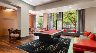 clubhouse with billiards table