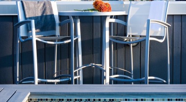 pool with lounge chairs