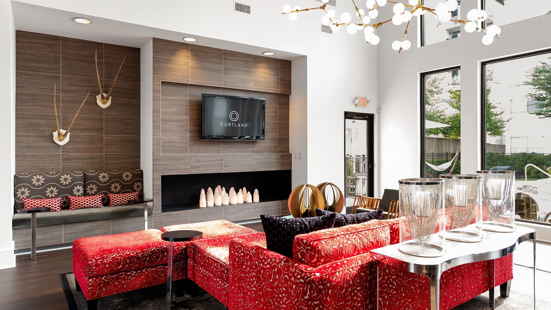 Resident Lounge at Our Montrose Apartments in Houston