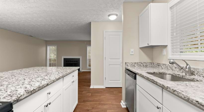 Well-Lit Kitchen at Our Marietta Apartments for Rent