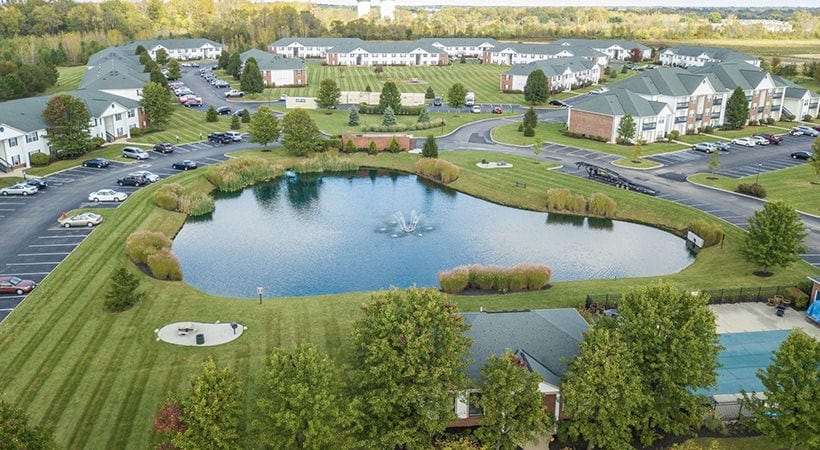 Community Lake at Our Apartments in Canal Winchester