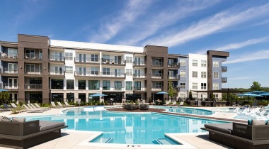 Resort-Style Pool at Our Luxury Apartments for Rent in West Nashville