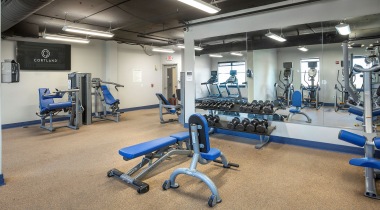 Spacious Fitness Center at Our Uptown Altamonte Apartments