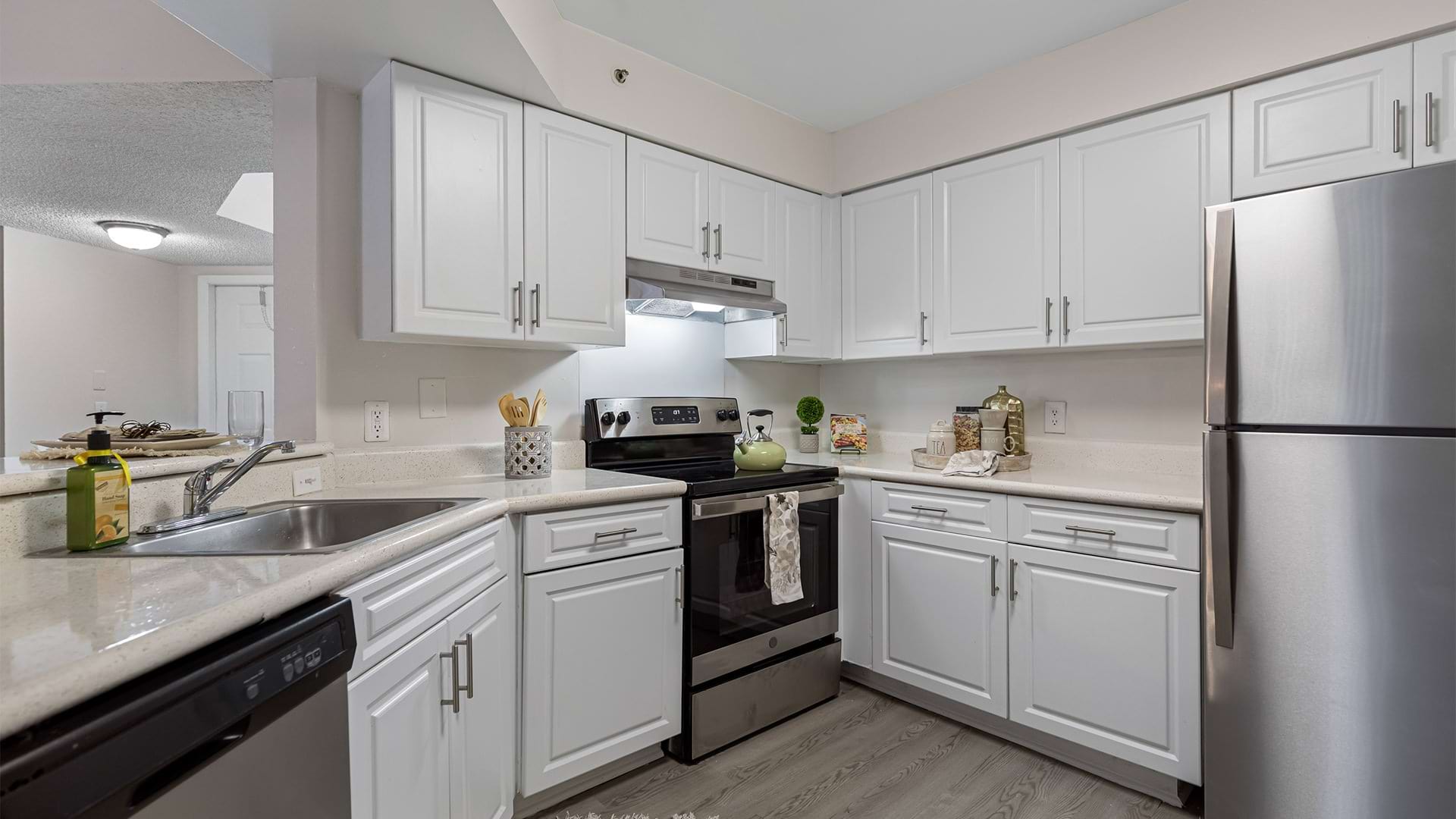 Our Miramar Apartments with Stainless Steel Appliances