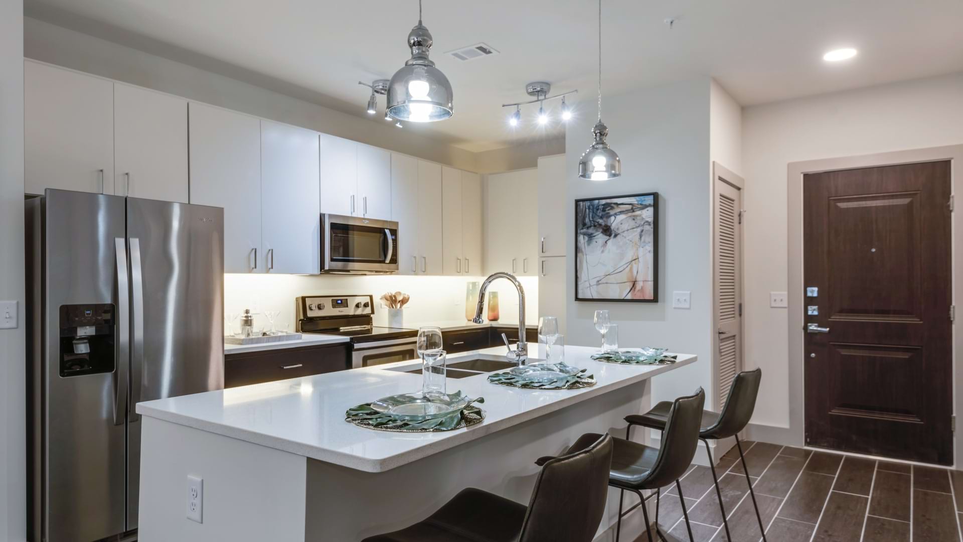 Spacious Kitchen at Cortland Bayport in Tampa