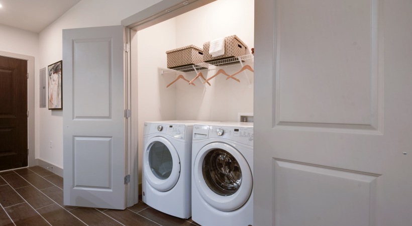In-Home, Full-Size Washer and Dryer Set at Our Apartments Near Town N Country, FL
