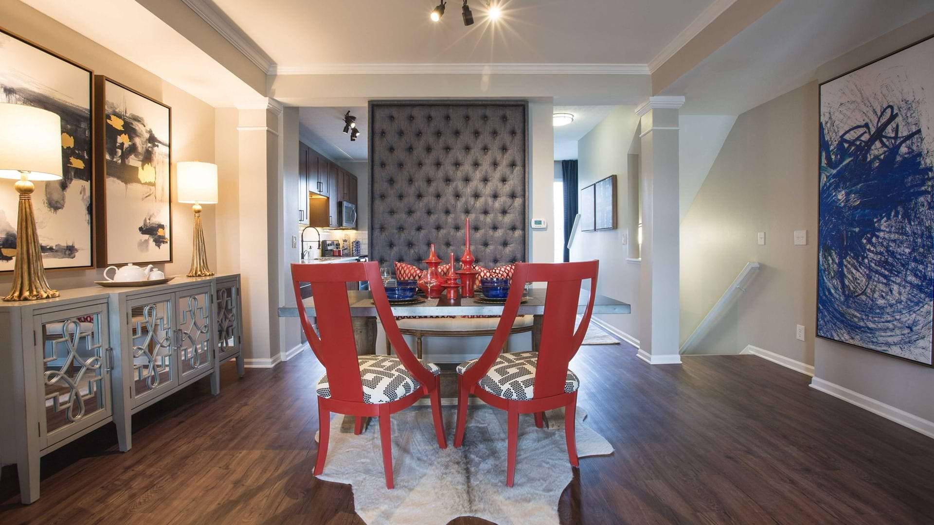 Spacious Dining Area at Our Apartments Near Intel