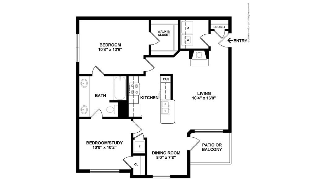 Virginia Floor Plan | Cortland Gateway Park